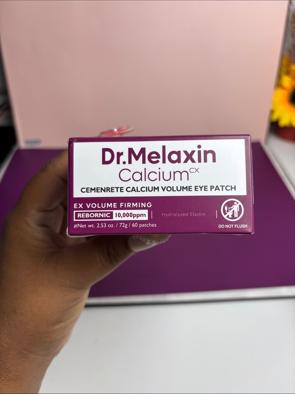 Calcium Volume Eye Patch – Plum